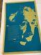 Rare Original 1966 Albert Einstein Silkscreen Heavy Poster Pandora Prod