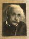 Rare Original Albert Einstein Photograph Nobel Prize 4 X 5.5 Inches Princeton