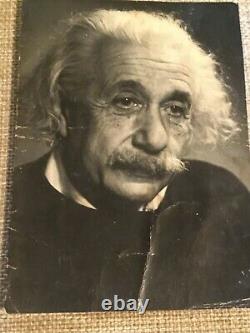 Rare Original Albert Einstein Photograph Nobel Prize 4 x 5.5 inches Princeton