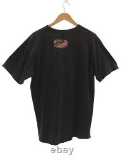 STUSSY GREAT MINDS TEE EINSTEIN T-shirt size L cotton black USED from JAPAN F/S