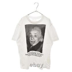 Sacai Sacai Size 20Aw Einstein T-Shirt Photo Short White 20-0117S Level