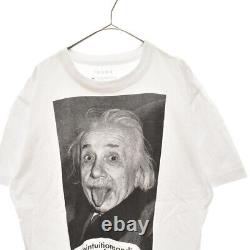 Sacai Sakai 20Aw Einstein T-Shirt Photo Short Sleeve Shirt White 20-0117S