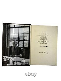 Signed Albert Einstein First Edition One and Only Intellectual Biography JSA