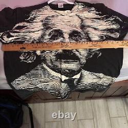 Single Stitch Vintage Albert Einstein T Shirt Size XL