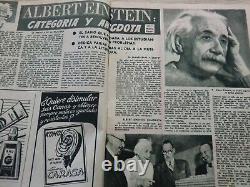 Spanish Old Magazine 1955 Cinema Films Marlon Brando Albert Einstein