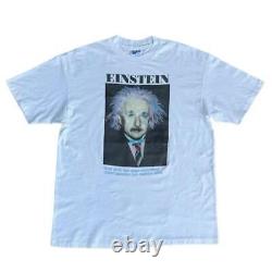 Super Rare 90s Einstein Art T-shirt XL Vintage