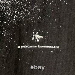 Super Rare Einstein 90s Vintage Phosphorescent T Shirt 1993 USA No. Mv108