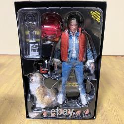 Used Back To The Future Part2 Marty McFly & Einstein 1/6 Figure Hot Toys MMS573
