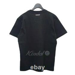 Used sacai 20AW Einstein tee Einstein print T shirt black size 0 060422