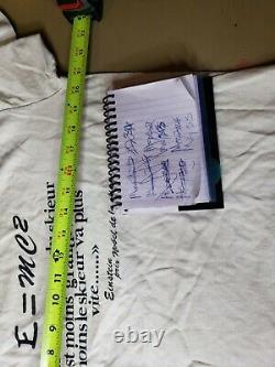 VTG 90s Albert Einstein T Shirt Single Stitch Jerzees E=MC 2 SIZE XL USA MADE