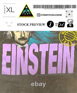 Vintage 1993 Albert Einstein RAP TEE PROMO XL RARE