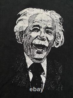 Vintage 2000s y2k Albert Einstein x APPLE T-Shirt Think Different the Crazy Ones