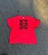 Vintage 70's Albert Einstein Shirt Sz Xl Usa Made Old Hanes Tag Red Rare