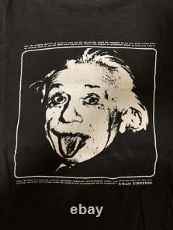 Vintage 90 Einstein T-Shirt Long Men M Size