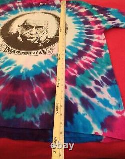 Vintage 90s Albert Einstein 2 Sided Graphic Single Stitch USA Made T-Shirt XXL
