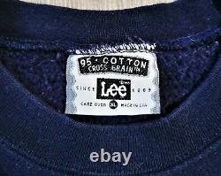 Vintage 90s Albert Einstein College Sweatshirt Lee Cross Grain Reverse Weave XL