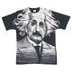 Vintage Albert Einstein E=mc2 T-shirt Single Stitch Made In Usa Black L
