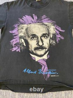 Vintage Albert Einstein T-Shirt Medium