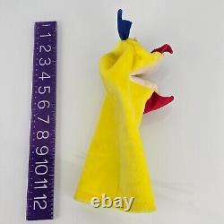 Vintage Boca Beth Chicken Chick Duck Rooster Hand Puppet Baby Einstein Friend