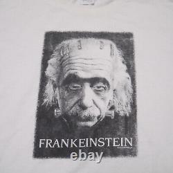 Vintage FrankEinstein T Shirt XL Albert Einstein Monster Movie TV Frankenstein