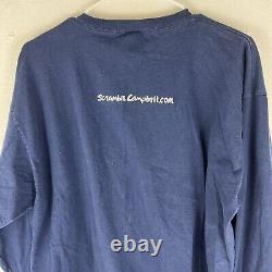 Vintage Stine Scramble Campbell Einstein Long Sleeve T Shirt Size XL