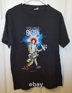 Vintage Young Einstein Movie Shirt Large Single Stitch 1988 Yahoo
