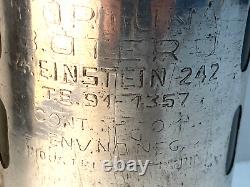 Vtg. A. EINSTEIN engraved green spritzer bottle lab bottle Award