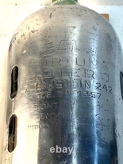 Vtg. A. EINSTEIN engraved green spritzer bottle lab bottle Award