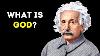 What Albert Einstein Said About The God