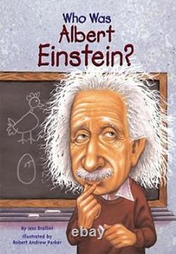 Who Was Albert Einstein (Turtleback School Library Binding Edition) GOOD