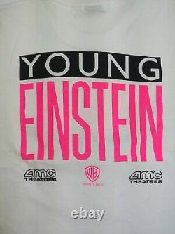 Young Einstein T-shirt Movie Promo VTG Rare AMC Theaters Warner Bros Small