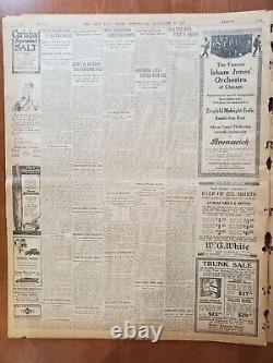 1921 2 Février Le Petit Univers De New York Times-einstein Est Assez Grand- Nt 8111