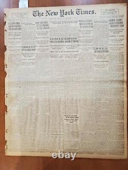 1921 Février 2 New York Times - Le petit univers d'Einstein est assez grand - Nt 8111