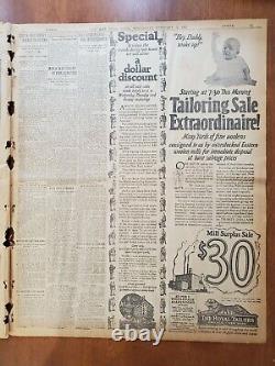 1921 Février 2 New York Times - Le petit univers d'Einstein est assez grand - Nt 8111