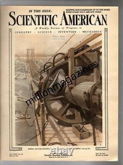 1921 Scientific American 14 Mai Williamsburg Bridge Campagne Anti-einstein