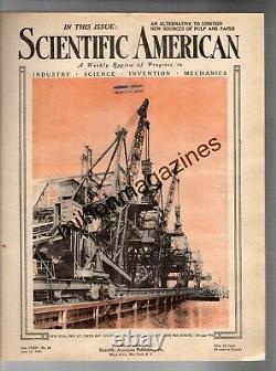 1921 Scientific American Juin 11 Alternative Aux Arbres Nains D'einstein Japon