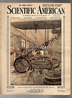 1921 Scientific American Mars 5 La Relativité D'einstein Aujourd'hui Météo À L'ordre