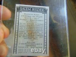 1928 Salem Albert Einstein Carte Rookie