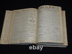 1929 Janvier-juin Volume relié du Bulletin quotidien juif Einstein Kd 6000b