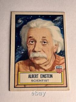 1952 Topps Regarder et Voir Albert Einstein #20 EX E649