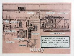 1963 Hébraïque Science Magazine Israël Einstein Cover Puissance Nucléaire Réacteur Juif