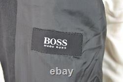 40r Hugo Boss Einstein Omega Mens Gray 3 Button Suit Jacket Blazer