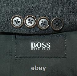 42r Hugo Boss Einstein/beta 2-piece Suit Hommes 42 Charbon De Bois 2btn Laine 36x31