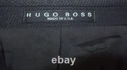 44r Hugo Boss 595 $ Valise De Costume 44 Dark Brown Wool Einstein Mario's Blazer