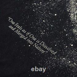 90s Aux Etats-unis Einstein S Great Man T-shirt Imprimé Phosphorescent Noir