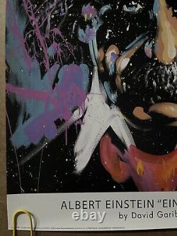 Affiche Vintage Originale Albert Einstein E=mc2 Poster De Style Psychédélique Pin Up