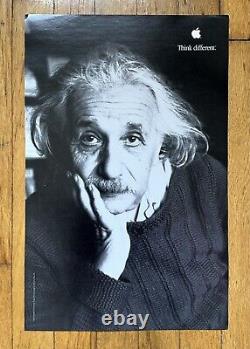 Affiche originale Apple Think Different Albert Einstein 11x17