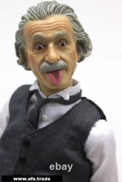 Albert Einstein 1/6 Figurine Hot Toys Series Super Rare Article Japon