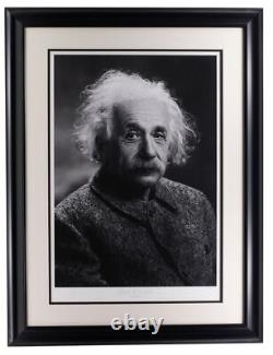 Albert Einstein Cadre Photo Historique Archive Édition Limitée Giclée.
