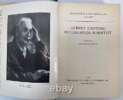 Albert Einstein Philosophe-Scientifique édité par Paul Arthur Schilpp Première édition
